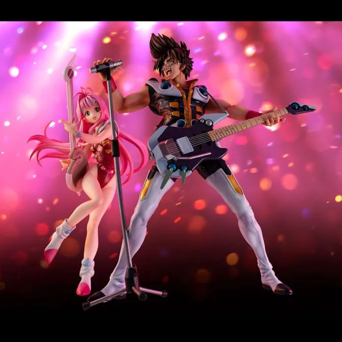 Macross 7 Fire Bomber - Mylene Jenius Statue: MegaHouse