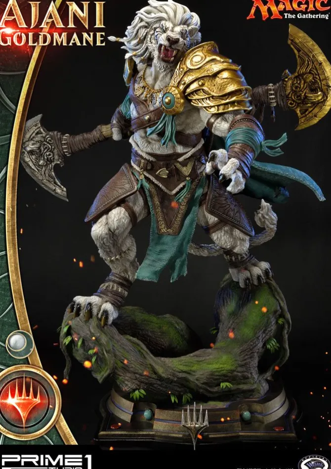 Magic The Gathering - Ajani Goldmane Statue / Premium Masterline: Prime 1 Studio