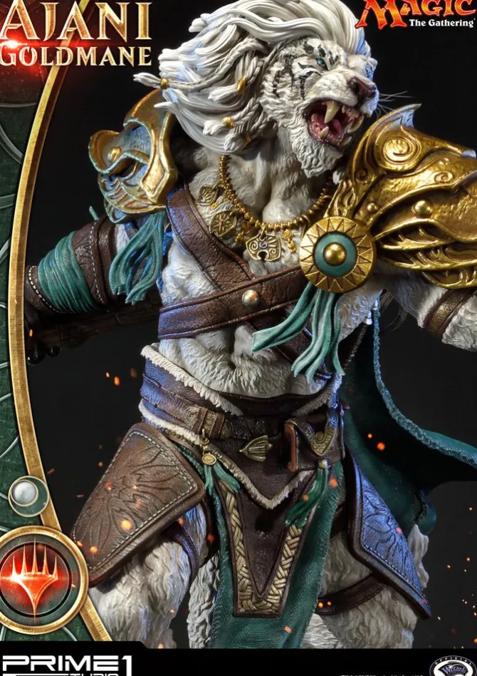 Magic The Gathering - Ajani Goldmane Statue / Premium Masterline: Prime 1 Studio
