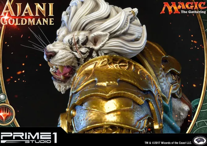 Magic The Gathering - Ajani Goldmane Statue / Premium Masterline: Prime 1 Studio
