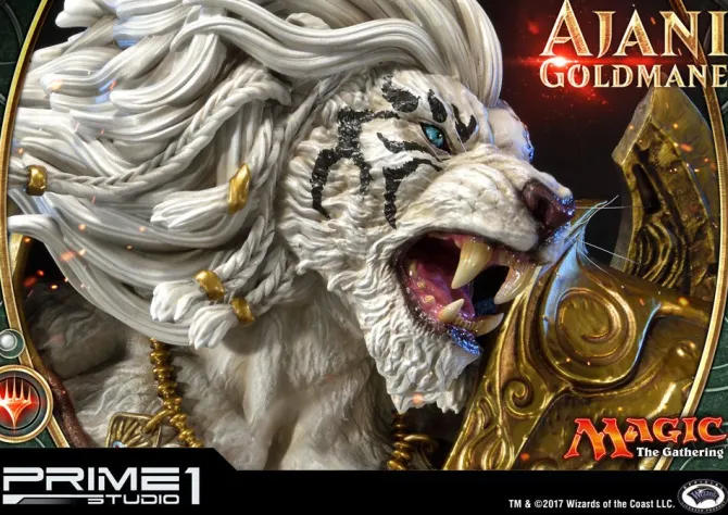 Magic The Gathering - Ajani Goldmane Statue / Premium Masterline: Prime 1 Studio