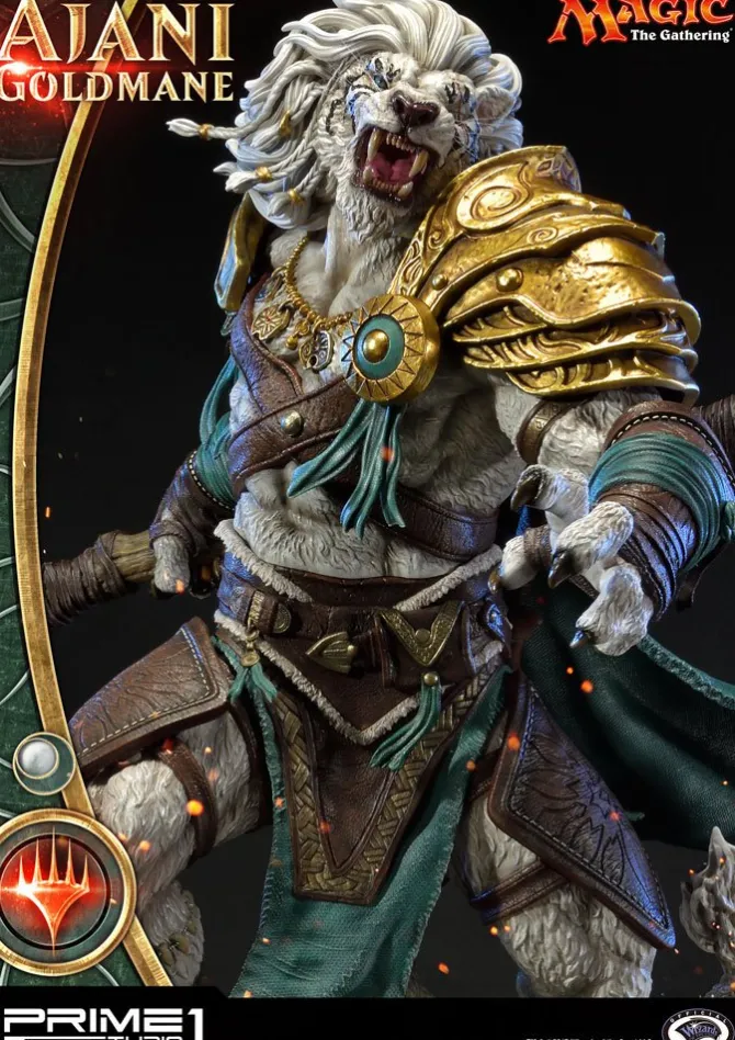 Magic The Gathering - Ajani Goldmane Statue / Premium Masterline: Prime 1 Studio
