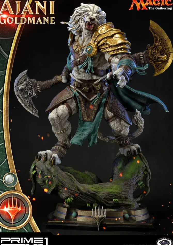 Magic The Gathering - Ajani Goldmane Statue / Premium Masterline: Prime 1 Studio