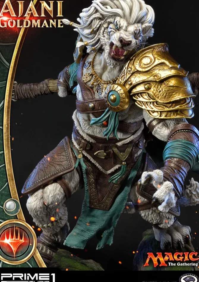 Magic The Gathering - Ajani Goldmane Statue / Premium Masterline: Prime 1 Studio