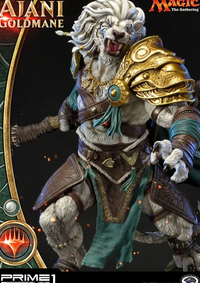 Magic The Gathering - Ajani Goldmane Statue / Premium Masterline: Prime 1 Studio
