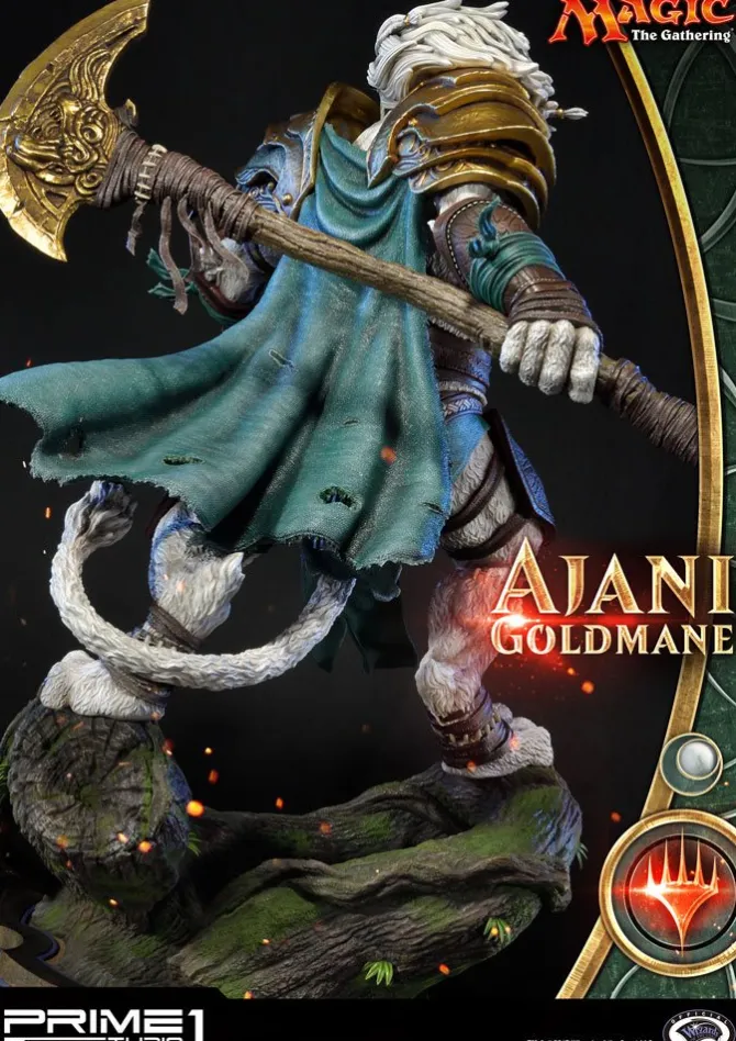 Magic The Gathering - Ajani Goldmane Statue / Premium Masterline: Prime 1 Studio
