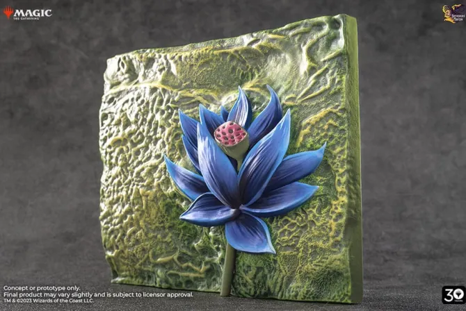 Magic The Gathering Relief - Skulptur Black Lotus Previews Exclusive: Gatherers Tavern