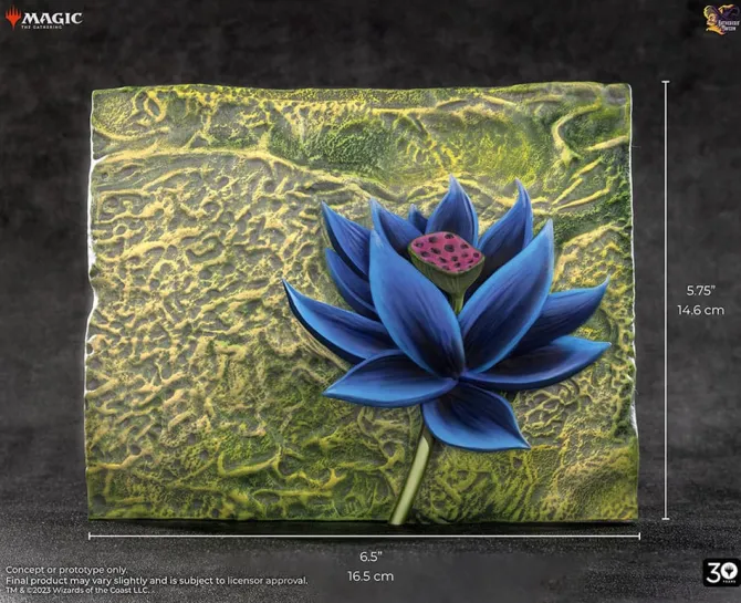Magic The Gathering Relief - Skulptur Black Lotus Previews Exclusive: Gatherers Tavern