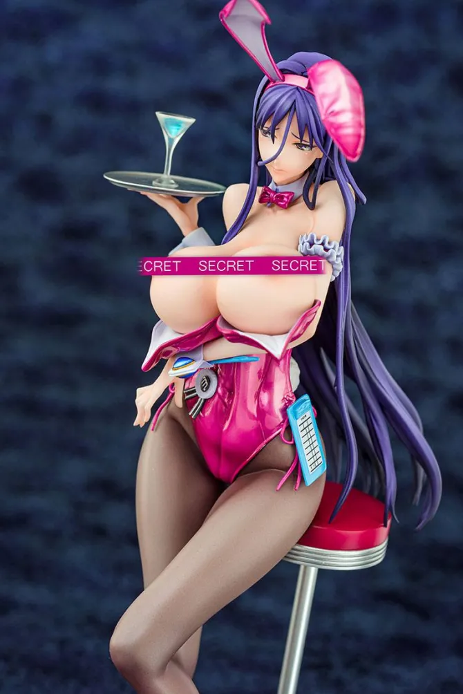 Magical Girl Mahou Shoujo - Misa Suzuhara Statue / Bunny Girl Style - Mystic Pink Version: Ques Q