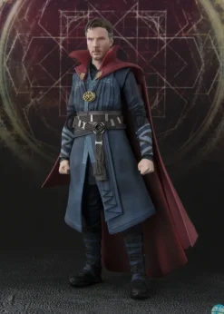 Marvel - Doctor Strange & Burning Flame Set Actionfigur - S.H. Figuarts: Bandai