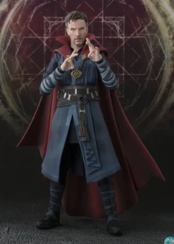 Marvel - Doctor Strange & Burning Flame Set Actionfigur - S.H. Figuarts: Bandai