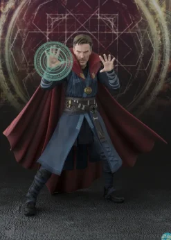 Marvel - Doctor Strange & Burning Flame Set Actionfigur - S.H. Figuarts: Bandai