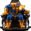 Marvel Comics - Thanos on Space Throne Statue - Fine Art: Kotobukiya