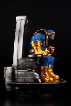 Marvel Comics - Thanos on Space Throne Statue - Fine Art: Kotobukiya