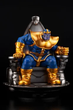 Marvel Comics - Thanos on Space Throne Statue - Fine Art: Kotobukiya