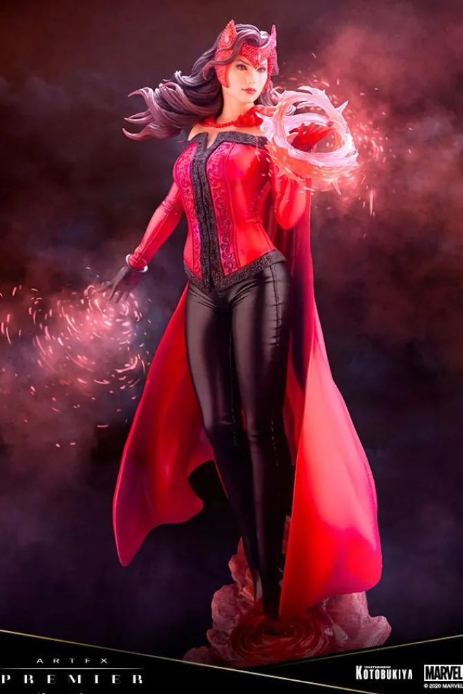 Marvel Universe - Scarlet Witch Statue / ARTFX Premier: Kotobukiya