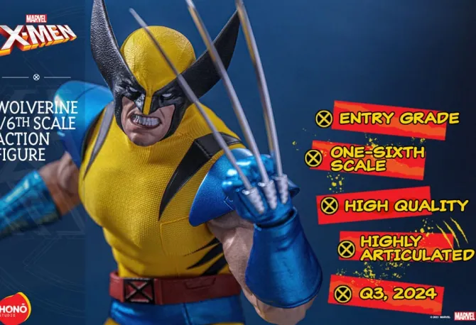 Marvel X-Men - Wolverine Actionfigur: Hono Studio