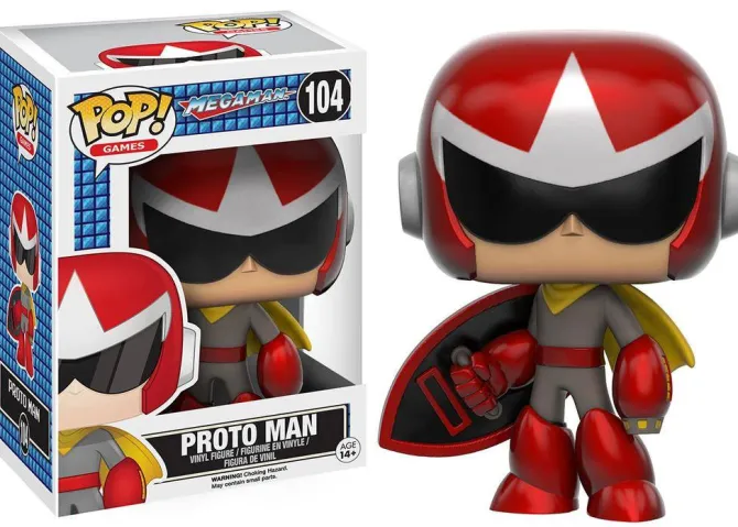 Mega Man - Proto Man Figur - POP: Funko