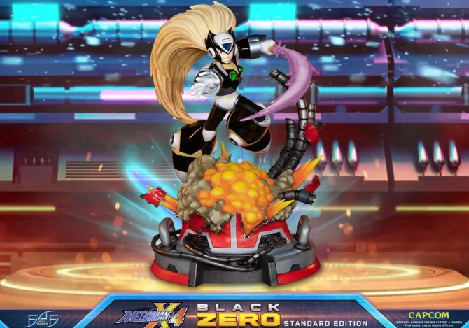 Mega Man X - Black Zero Statue: First 4 Figures