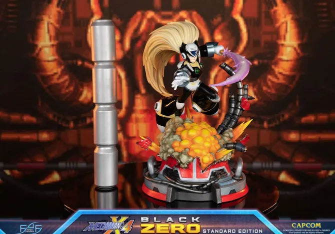 Mega Man X - Black Zero Statue: First 4 Figures