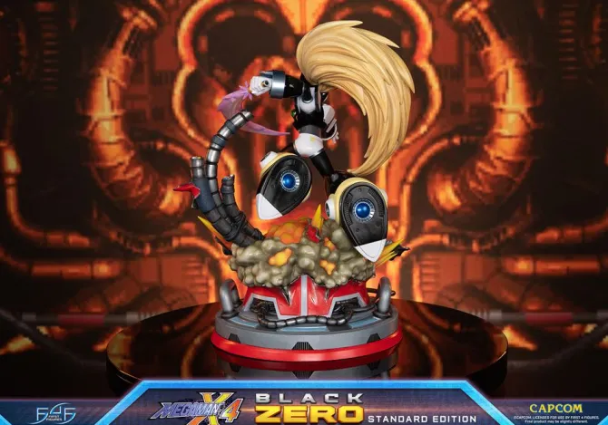 Mega Man X - Black Zero Statue: First 4 Figures