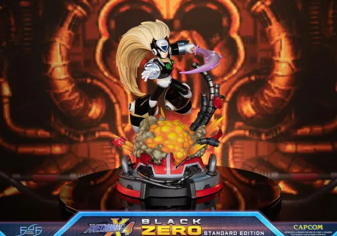 Mega Man X - Black Zero Statue: First 4 Figures