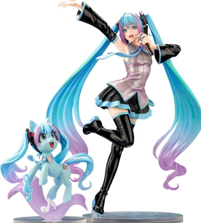 Mein kleines Pony feat. Hatsune Miku - Hatsune Miku Pony Statue / Bishoujo: Kotobukiya