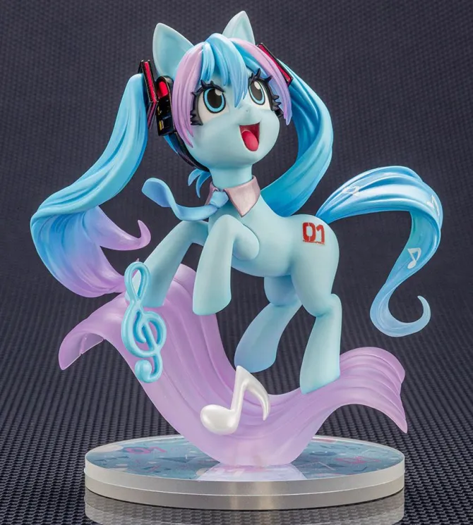 Mein kleines Pony feat. Hatsune Miku - Hatsune Miku Pony Statue / Bishoujo: Kotobukiya
