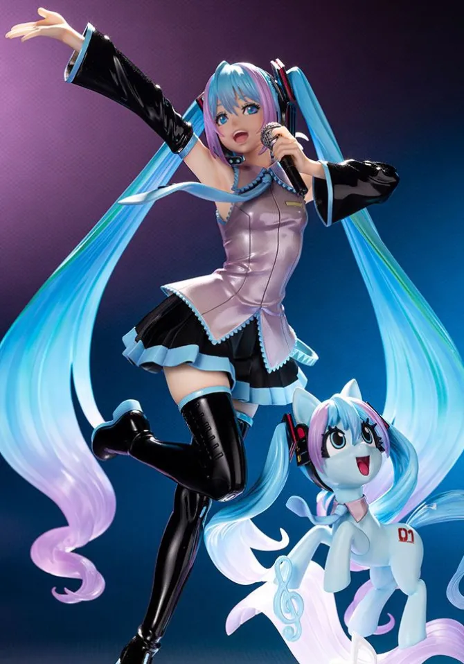 Mein kleines Pony feat. Hatsune Miku - Hatsune Miku Pony Statue / Bishoujo: Kotobukiya