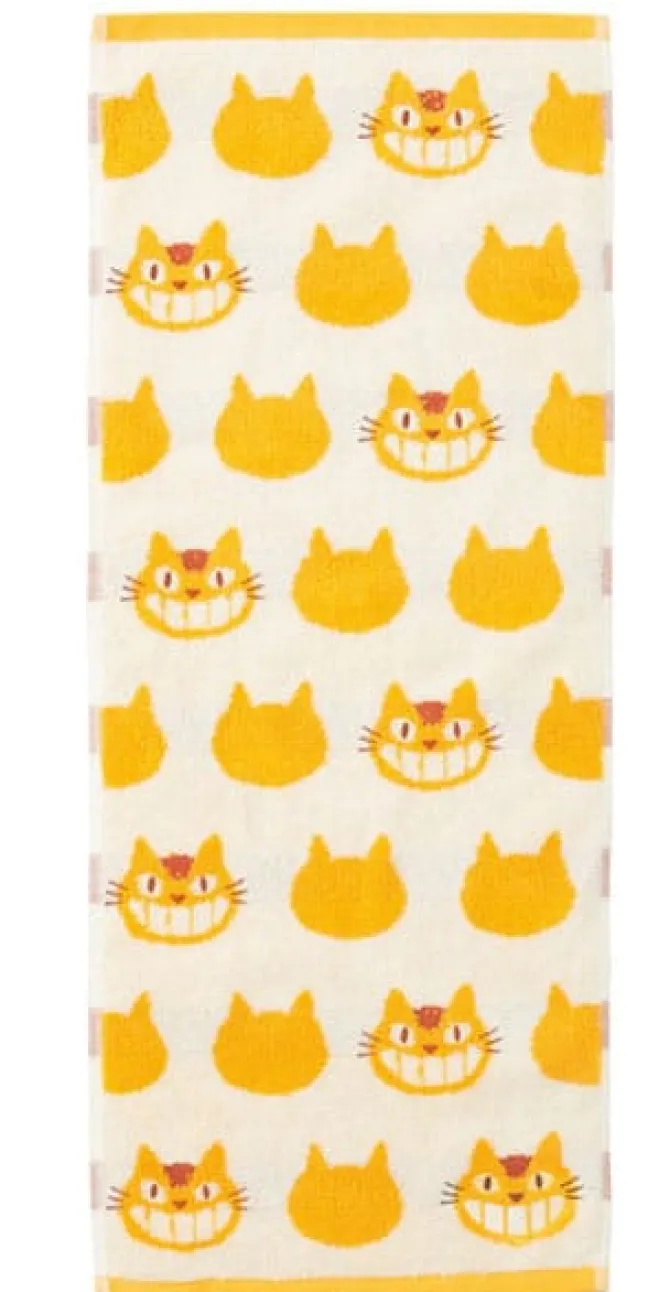 Mein Nachbar Totoro - Catbus Silhouette Handtuch: Marushin