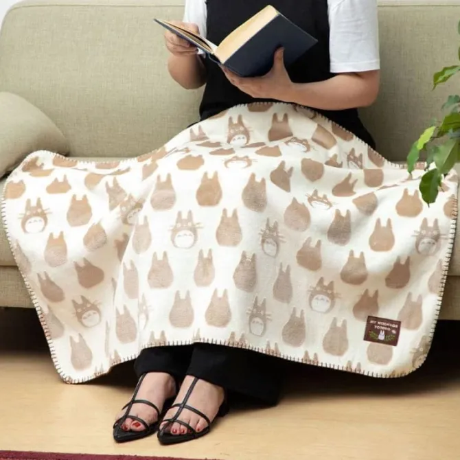 Mein Nachbar Totoro - Opalised-Fleecedecke Totoro silhouette: Marushin