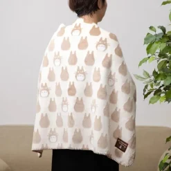 Mein Nachbar Totoro - Opalised-Fleecedecke Totoro silhouette: Marushin