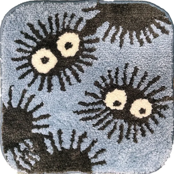 Mein Nachbar Totoro - Soot Sprites Kissen: Marushin