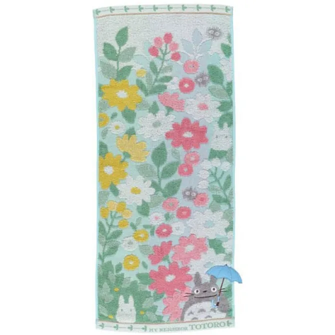Mein Nachbar Totoro - Totoro Flower Fields Handtuch: Marushin