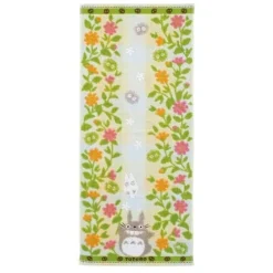 Mein Nachbar Totoro - Totoro Flower garden Handtuch: Marushin