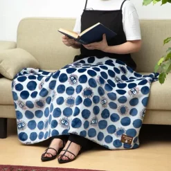 Mein Nachbar Totoro Opalised - Fleecedecke Soot Sprite silhouette: Marushin