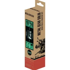 Metal Gear Solid - Schreibtischunterlage & Untersetzer Set Solid Snake x Raiden Limited Edition: Fa