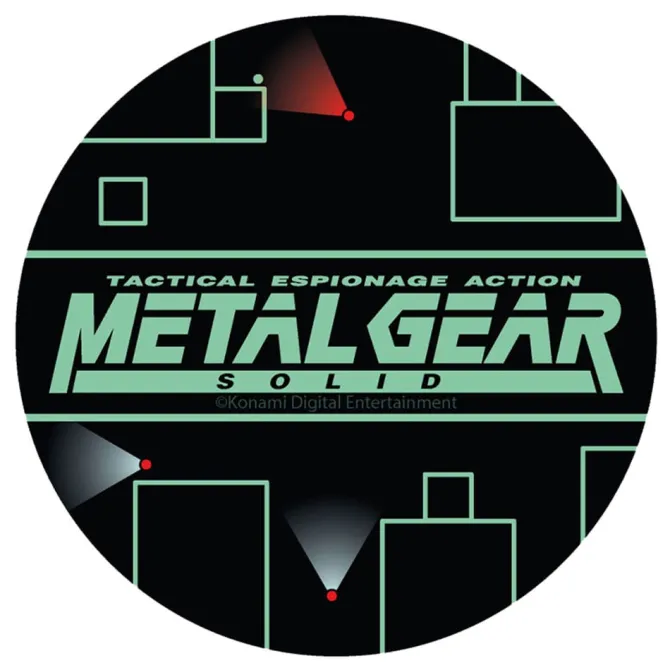 Metal Gear Solid - Schreibtischunterlage & Untersetzer Set Solid Snake x Raiden Limited Edition: Fa