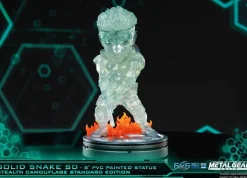 Metal Gear Solid - Solid Snake Statue / Super Deformed - Stealth Camouflage: First 4 Figures