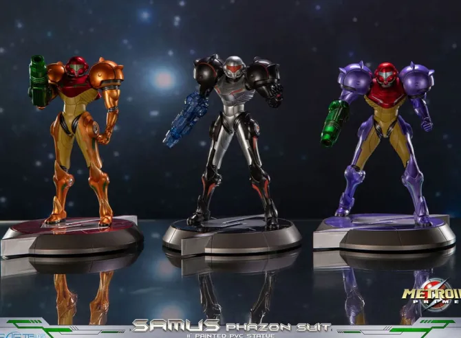 Metroid Prime - Samus Phazon Suit Statue / Standard Edition: First 4 Figures