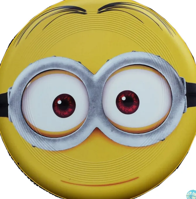Minions Wurfscheibe - Frisbe Goggle Head 22cm