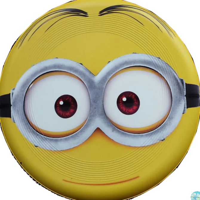 Minions Wurfscheibe - Frisbe Goggle Head 22cm