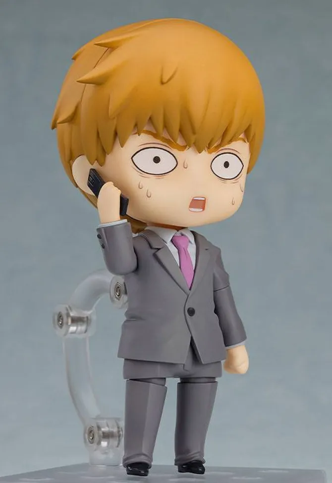 Mob Psycho 100 III - Arataka Reigen Nendoroid Actionfigur: Orange Rouge
