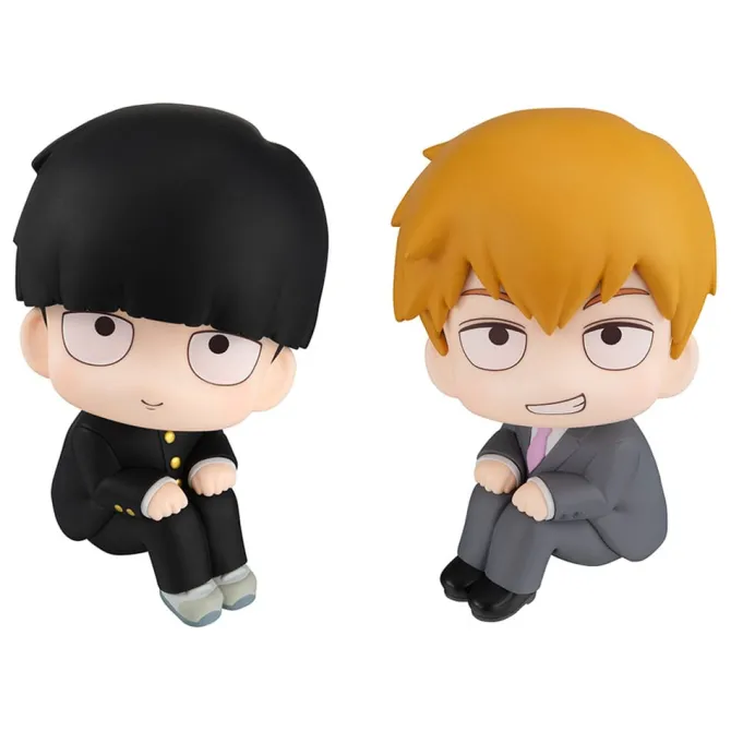 Mob Psycho 100 III - Shigeo Kageyama & Arataka Reigen Statue / Look Up: MegaHouse