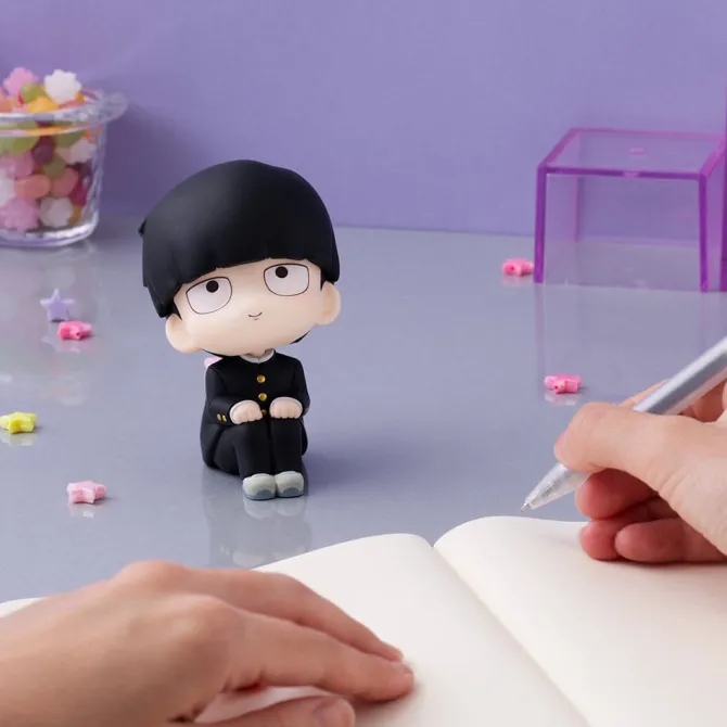 Mob Psycho 100 III - Shigeo Kageyama & Arataka Reigen Statue / Look Up: MegaHouse