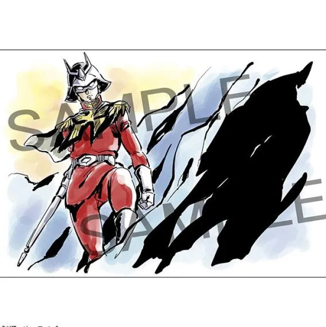 Mobile Suit Gundam GGG - Char Aznable Statue / Art Graphics Version: MegaHouse