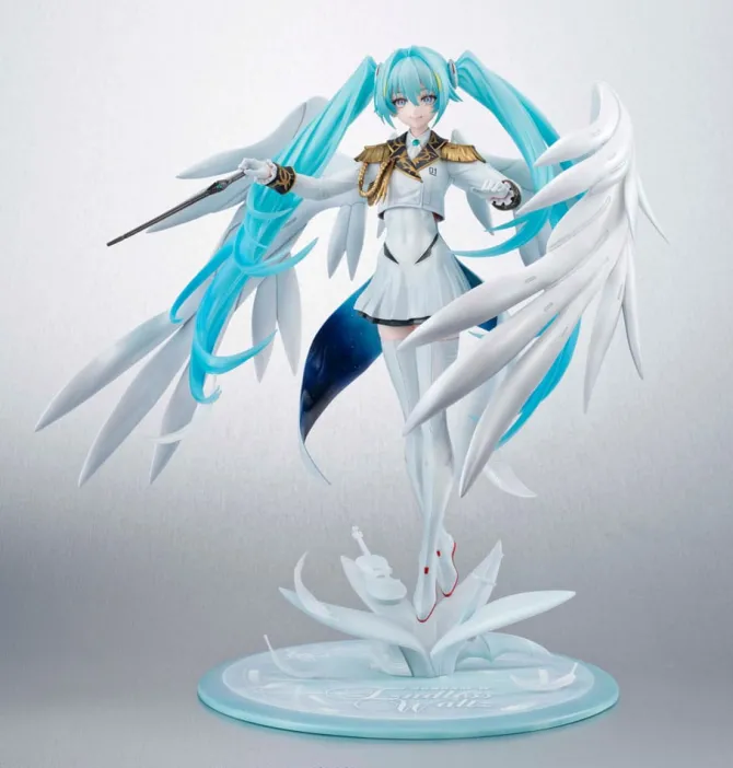 Mobile Suit Gundam x Hatsune Miku - Miku Statue / Lucrea - 45th Anniversary: MegaHouse