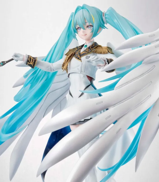 Mobile Suit Gundam x Hatsune Miku - Miku Statue / Lucrea - 45th Anniversary: MegaHouse
