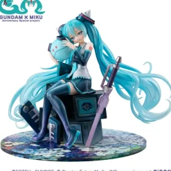 Mobile Suit Gundam x Miku OO Gundam - Miku Statue / Lucrea - 45th Anniversary: MegaHouse