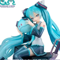 Mobile Suit Gundam x Miku OO Gundam - Miku Statue / Lucrea - 45th Anniversary: MegaHouse